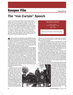 Iron Curtain - Air Force Magazine