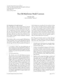 PDF Version of this Article - CDLI