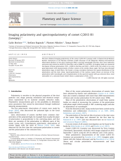 Imaging polarimetry and spectropolarimetry of comet C/2013 R1