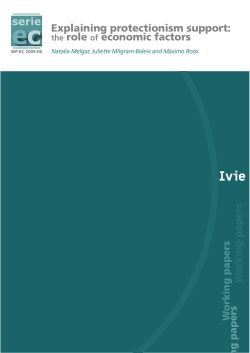 Individual preferences for import protection in small economies