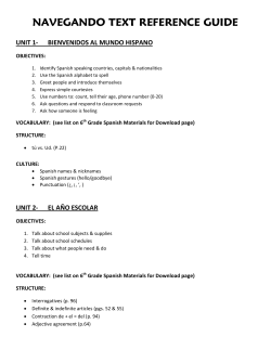 navegando text reference guide