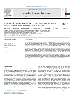 Electric field gradient wave (EFGW) in iron