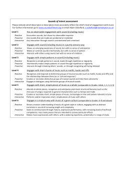 Sounds of Intent PDF