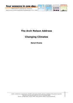 four seasons in one day&ndash;