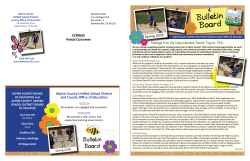 Bulletin Board - Alpine County Unified School District