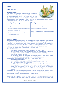 Fantastic fish - Fish is the Dish