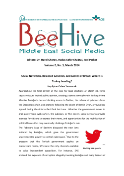 March - Moshe Dayan Center