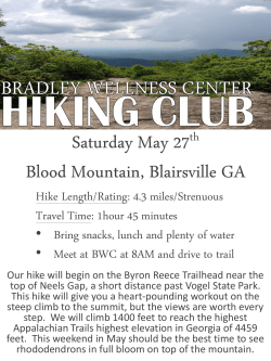 Hike Length/Rating: 4.3 miles/Strenuous Travel Time: 1hour 45