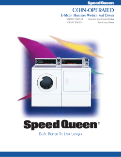 coin-operated - Alliance Laundry Systems