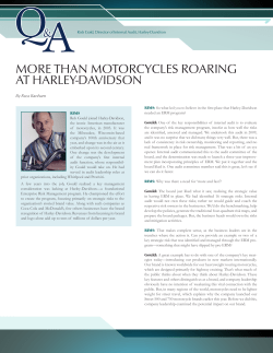 more than motorcycles roaring at harley-davidson