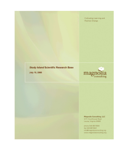 Study Island Scientific Research Base