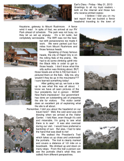Mt Rushmore - Scamp Owners International