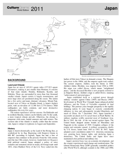 Japan - UW-Marinette