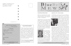 Blue Bell Newsletter Summer 07.indd