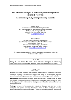 CITE AS - Bournemouth University Research Online