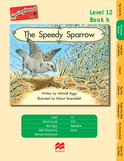 The Speedy Sparrow Teacher Notes