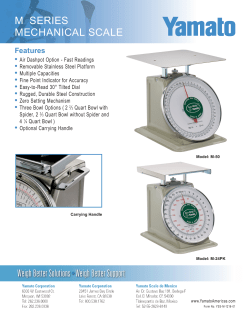 product brochure