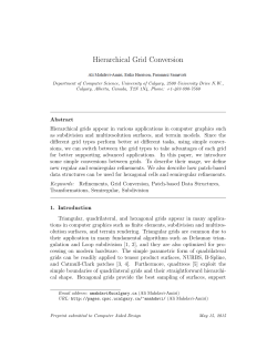 Hierarchical Grid Conversion -