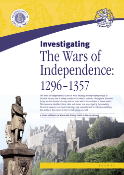 Investigating - Wars of Independence: 1296
