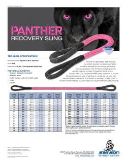 Panther - Samson Rope