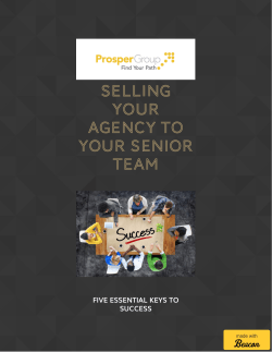 Brian Dean | SELLING YOUR AGENCY TO YOUR