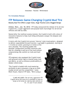 ITP Releases Game-Changing Cryptid Mud Tire