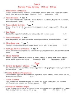 Lunch Eggs - Yolo Mexican Eatery