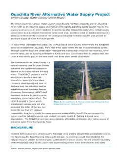 Ouachita River Alternative Water Supply Project