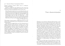 5 Text: characterization