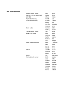 Miss Nelson in Missing Hoover Middle School Chris Jesse Starmont