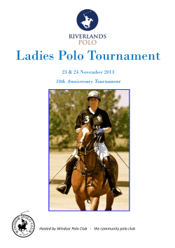 LadiesTournament2013Program