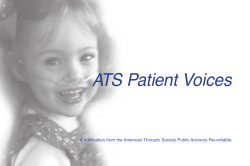 ATS Patient Voices - American Thoracic Society