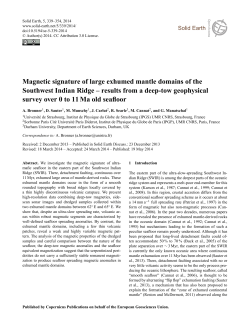 Magnetic signature of large exhumed mantle domains