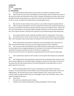 LITERATURE FICTION F.4 A SHADY PLOT BY