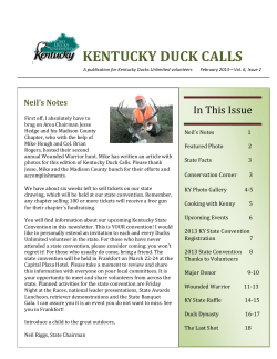 KY Duck Calls - February 2013
