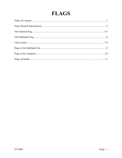 Flags - Oregon Conference Pathfinders