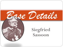 Siegfried Sassoon
