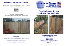 fencing panels, trellis click here to