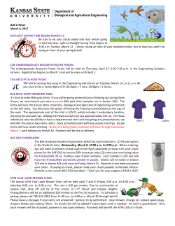 03-06-2017 - Biological and Agricultural Engineering