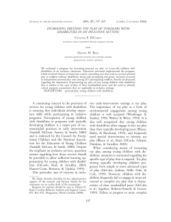 increasing pretend toy play of toddlers