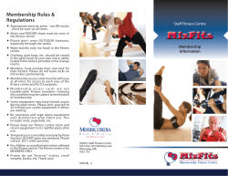 Brochure 1 - Misericordia Health Centre
