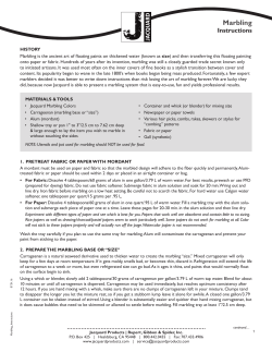 Marbling - Jacquard Products