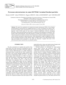 Pyroxenes microstructure in comet 81P/Wild 2 terminal Stardust