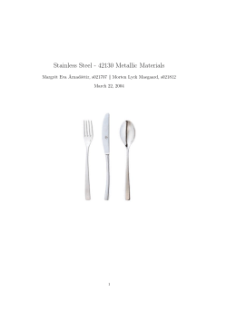 Stainless Steel - 42130 Metallic Materials