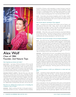 alex Wolf - The Chapin School