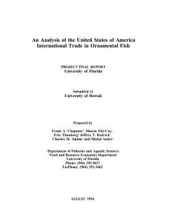 An Analysis of the United States of America International Trade in