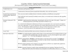 Lesson Plan: 8.EE.B.5 - Graphing Proportional Relationships (This