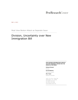 Division, Uncertainty over New Immigration Bill