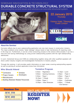 durable concrete structural system