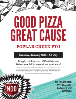 POPLAR CREEK PTO - School District of New Berlin